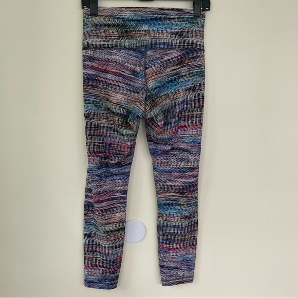 Lululemon Wunder Train High-Rise Tight 25" Digital Oasis White Multi sz 8 - Picture 7 of 10